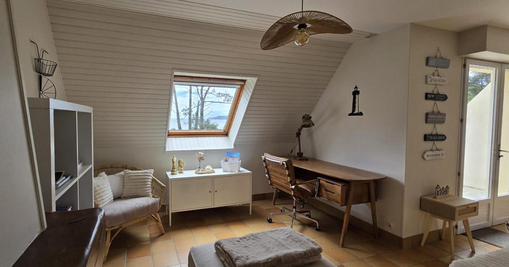 Maison Vue Mer Crozon - Jacuzzi - Sauna المظهر الخارجي الصورة